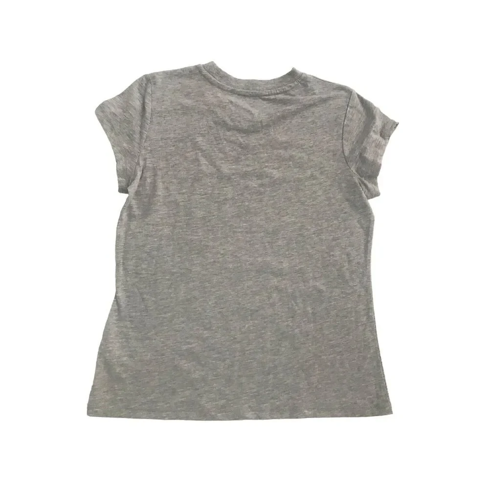 CHAMPION Big Girls Short Sleeves T-shirt -‎ Gray/Size L